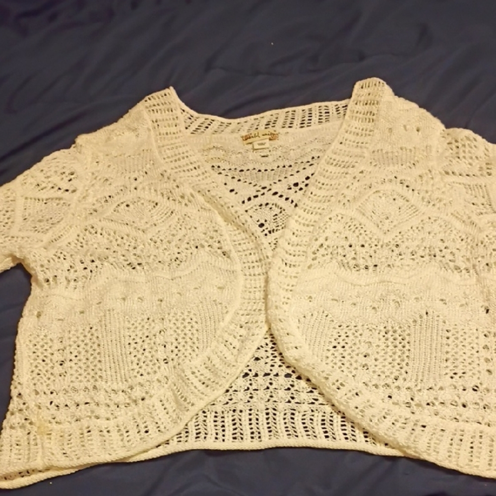 Women's Cream Knit Sweater